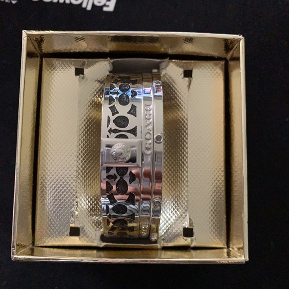 Coach 3 pieces bangles - Picture 2 of 2